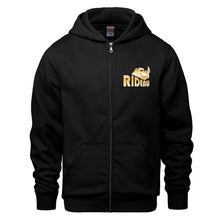 Load image into Gallery viewer, Rideau Rhino / "Si on veut .." Full-Zip Hoodie
