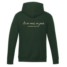 Load image into Gallery viewer, Rideau Rhino / "Si on veut .." Full-Zip Hoodie
